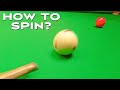 Snooker Spin Screw Back Maximum Back Spin