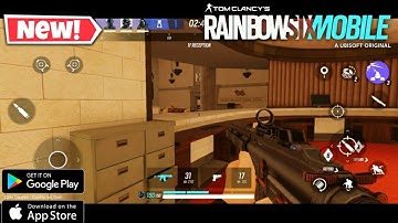 RAINBOW SIX SIEGE MOBILE NEW CBT GAMEPLAY LEAKS
