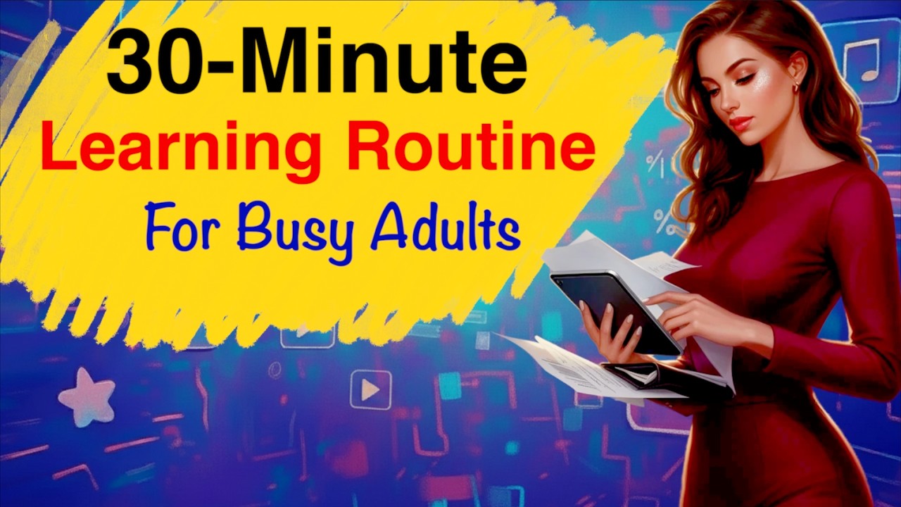 How to Practice English Daily (Busy Adults) | Shadowing + Speaking Routine Fluency | English Podcast