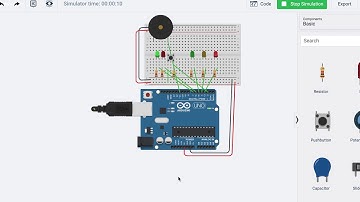 Tinkercad Traffic light