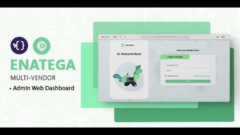 Enatega Multivendor Delivery Solution Demo | Admin Panel
