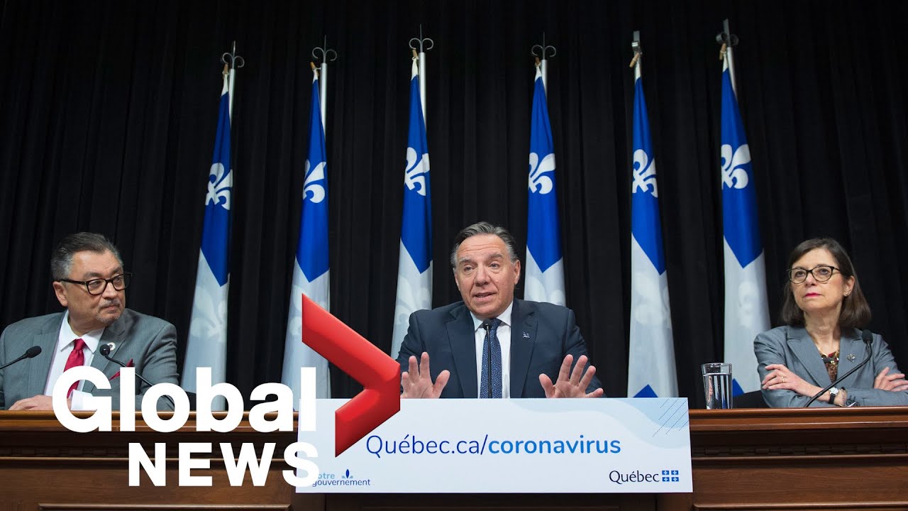 Coronavirus outbreak: 3 new deaths, 590 new COVID-19 cases in Quebec | FULL