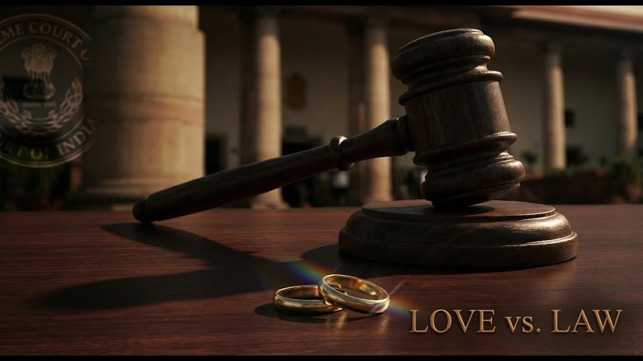 Hindi - Why Supreme Court Said NO to Same-Sex Marriage | Supriyo Case ...