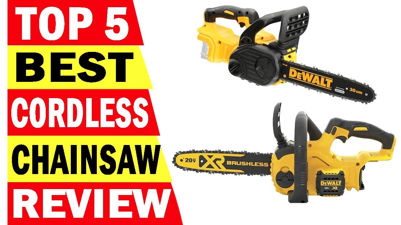 Top 5 Best Cordless ChainSaw In 2024 - YouTube