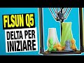 Fantastica Stampante 3D Delta per Principianti - Flsun Q5