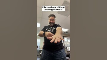 MIND BLOWN! FLIP YOUR HAND WITHOUT TURNING YOUR WRIST.