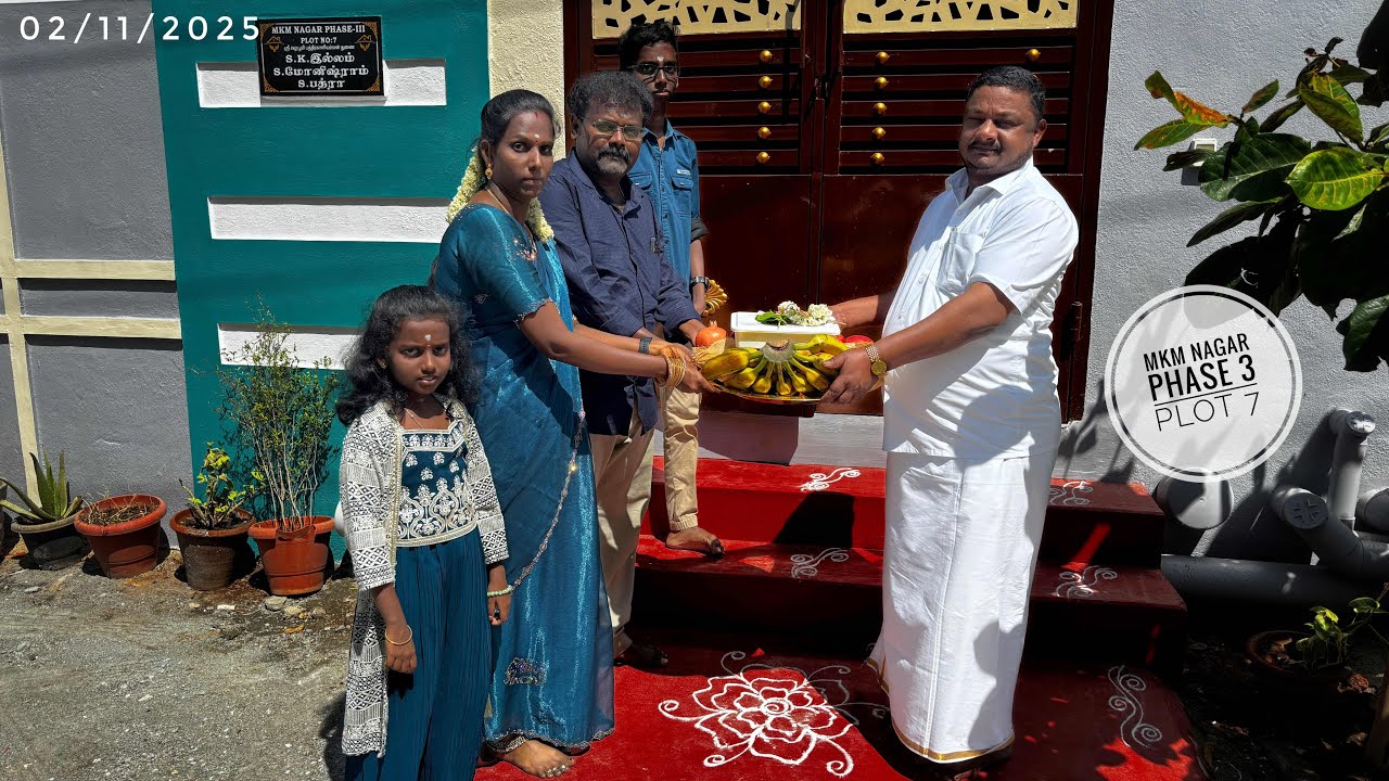 819 sqft / I Floor / South Face house / single BHK/ Mkm Nagar / phase 3 / plot 7