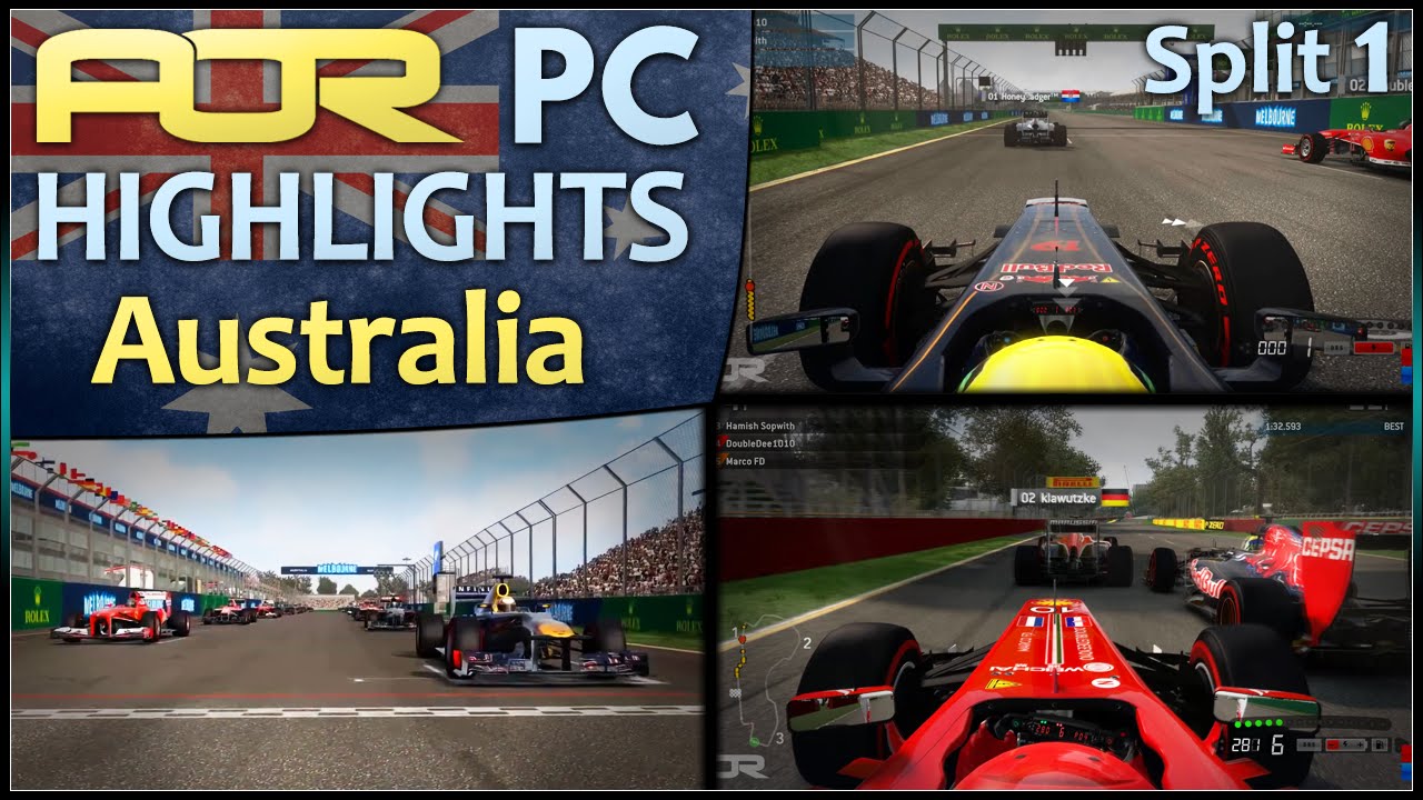 F1 2013 | AOR PC Split 1: S10 Round 1 - Australia (Official Highlights)