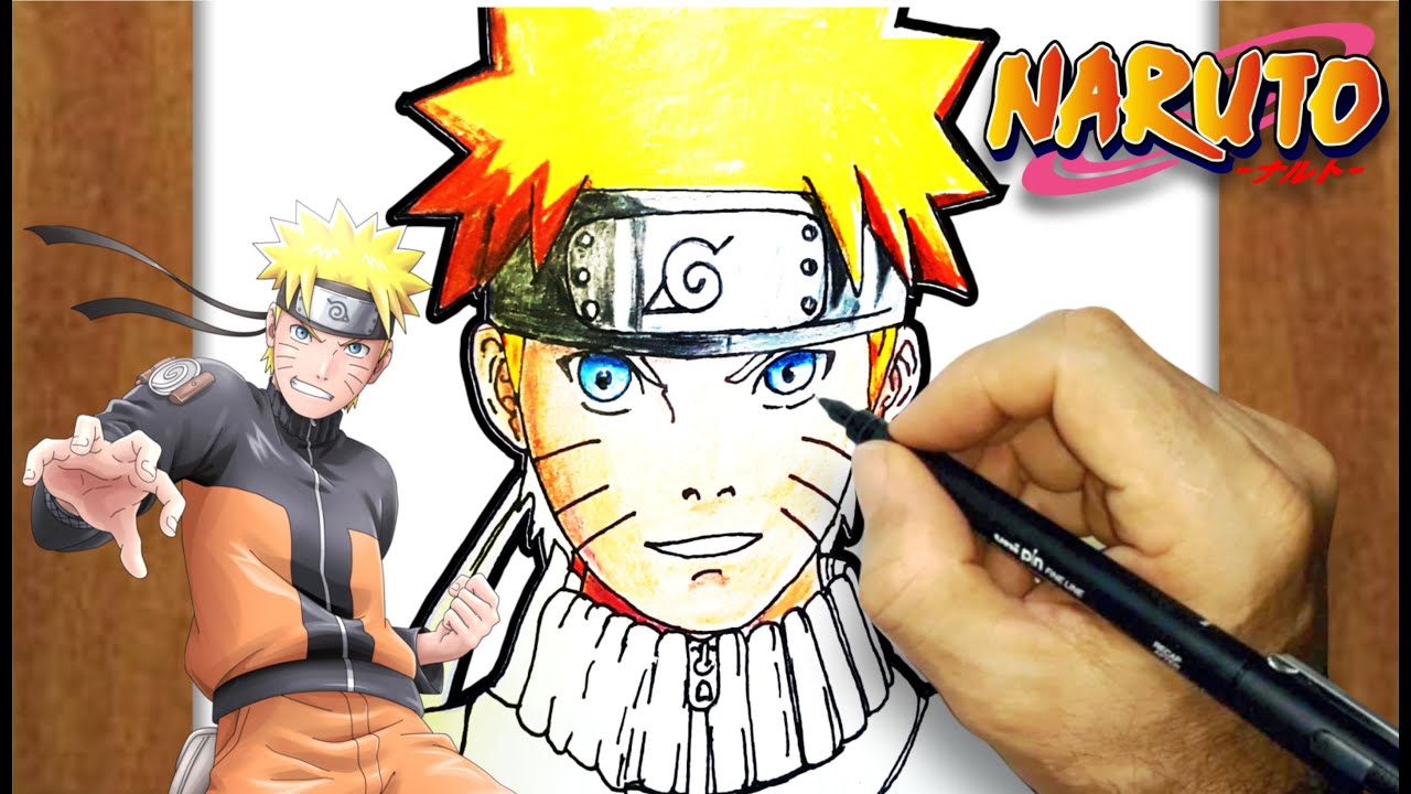 UZUMAKI NARUTO 💖 - Desenhos A Lápis