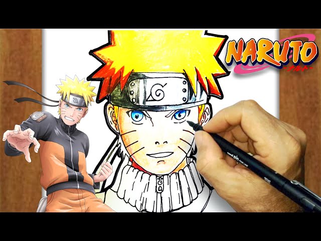 ✍Aprenda a desenhar o #Naruto✍