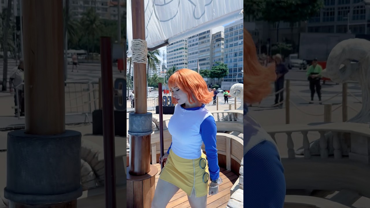 Primeiro Dia na Laboon Rio de Janeiro One Piece Cosplayers Netflix Luffy, Zoro, Nami, Usopp e Sanji
