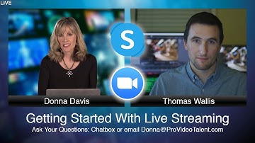How To Make A Live Stream Using Skype Or Zoom