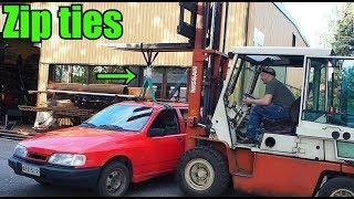 Can You Lift a Car with Zip Ties?