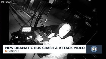Footage shows attack on Madison bus driver that led to Asian House crash
