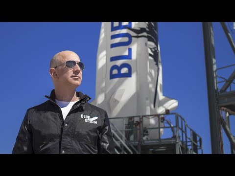 Jeff Bezos llega al espacio junto a los tripulantes de la nave 'Blue Origin'