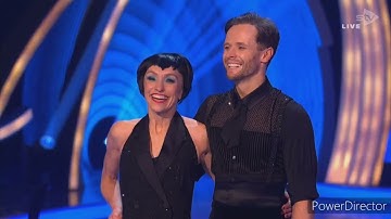 Michaela Strachan and Mark Hanretty skating in Dancing On Ice (Musical Week) (23/2/25)