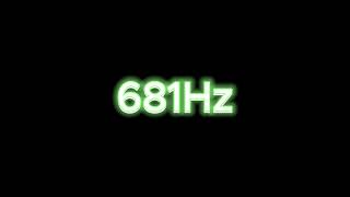 681Hz Tone Test: Speaker and & Headphone Frequency Response Test
