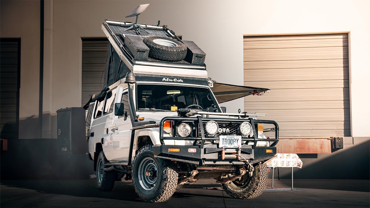 Land Cruiser SOLD* 1990 BJ75 Troop Carrier - YouTube