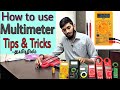 How to use multimeter?_Tamil, Tips & Tricks of multimeter using simple parameters