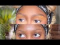 My 2022 eyebrow technique  talk through  glambyomoye