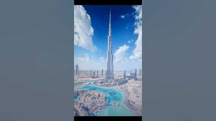 Cuál es el segundo edificio, más alto del mundo?.