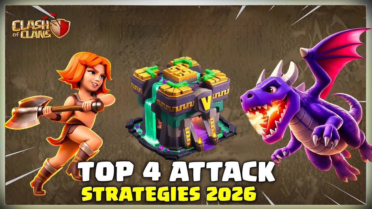Top 4 Th14 Best Attack Strategies in Clash of Clans