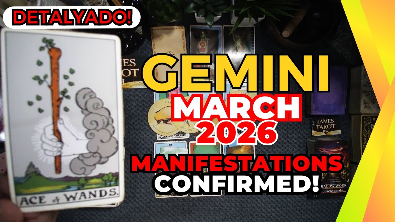 GEMINI May Maganda Kang Plano, MATUTUPAD NA SA GANITONG PARAAN! MARCH MANIFESTATION