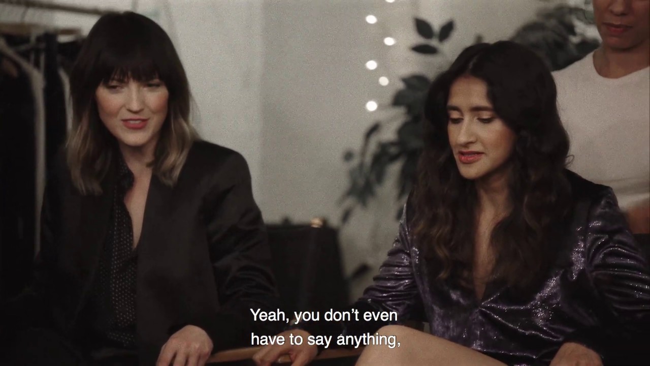 Aparna Nancherla and Jen Kirkman The easy way to elevate a party