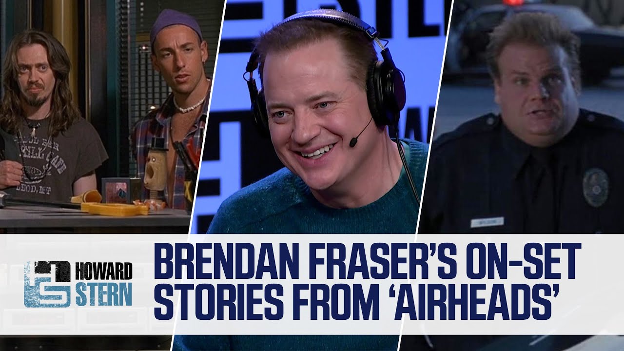 Brendan Fraser on Filming “Airheads” With Adam Sandler and Chris Farley