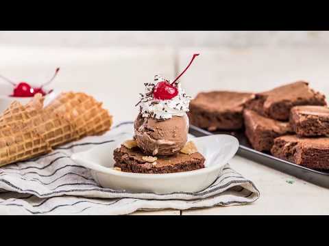 Greek Yogurt Ice Cream with Dark Chocolate and Ginger