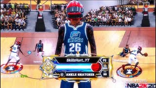 *NEW* ANKLE SNATCHER BUILD DOMINATES NOOBS IN THE RUSH EVENT! INSANE ANKLE BREAKERS + CONTACT DUNKS!