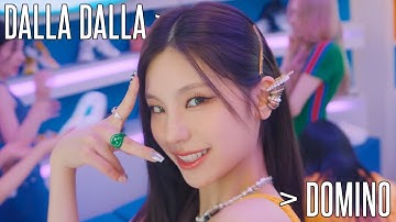 ITZY Korean MVs, but every time they say the title the song changes