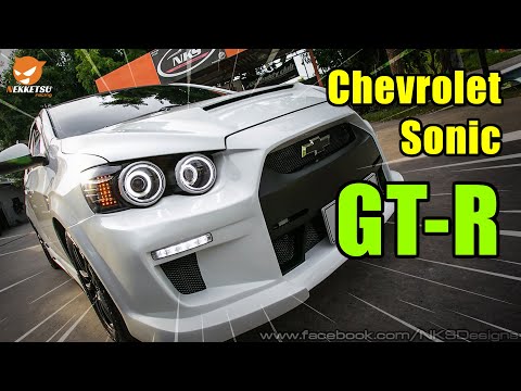 ภาพตัวอย่าง วิดีโอสินค้า: ชุดแต่ง Chevrolet Sonic รุ่น 5 ประตู ทรง GTR