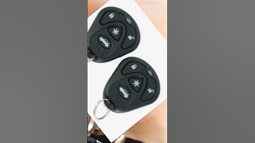 Cómo programar un control de Avital o Viper 3100 4 botones ￼