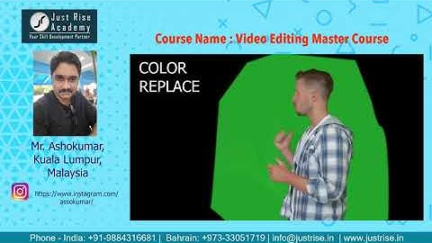 Mr. Ashokumar -5|Student Output  | Video Editing Masterclass | Just Rise Academy