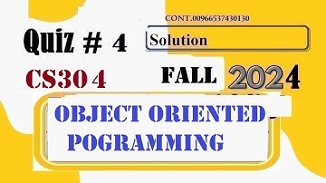 CS 304 QUIZ 4 SOLUTION FALL 2024|CS 304 QUIZ NO 4 2024|CS304 QUIZ 4 SOLUTION|SUCCSESS INSURANCE