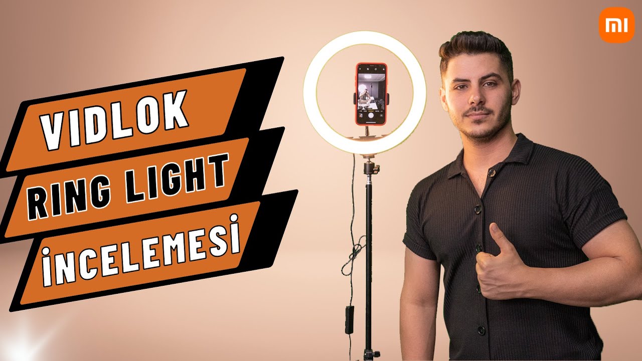Işıkların Lordu Xiaomi Vidlok Ring Light LED Video Işığı İncelemesi