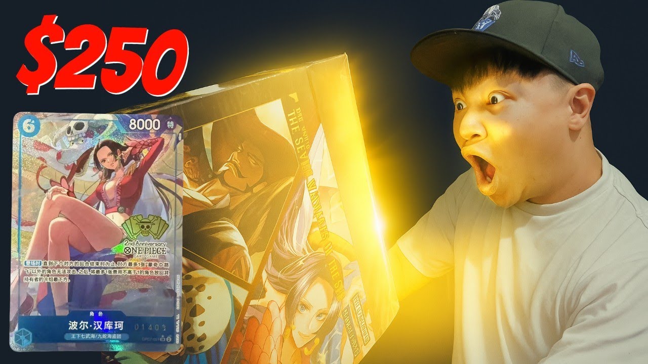 One Piece TCG - 2nd Anniversary set (Chinese Version) unboxing
