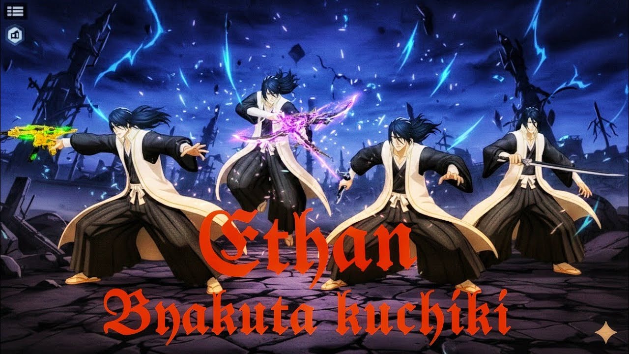 БЕСПЛАТНЫЙ СКИН Ethan X Bleach, BYAKUTA KUCHIKI, bloodstrike mobile