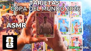 ASMR Copa Mundial de la FIFA 2026, destapando sobres...