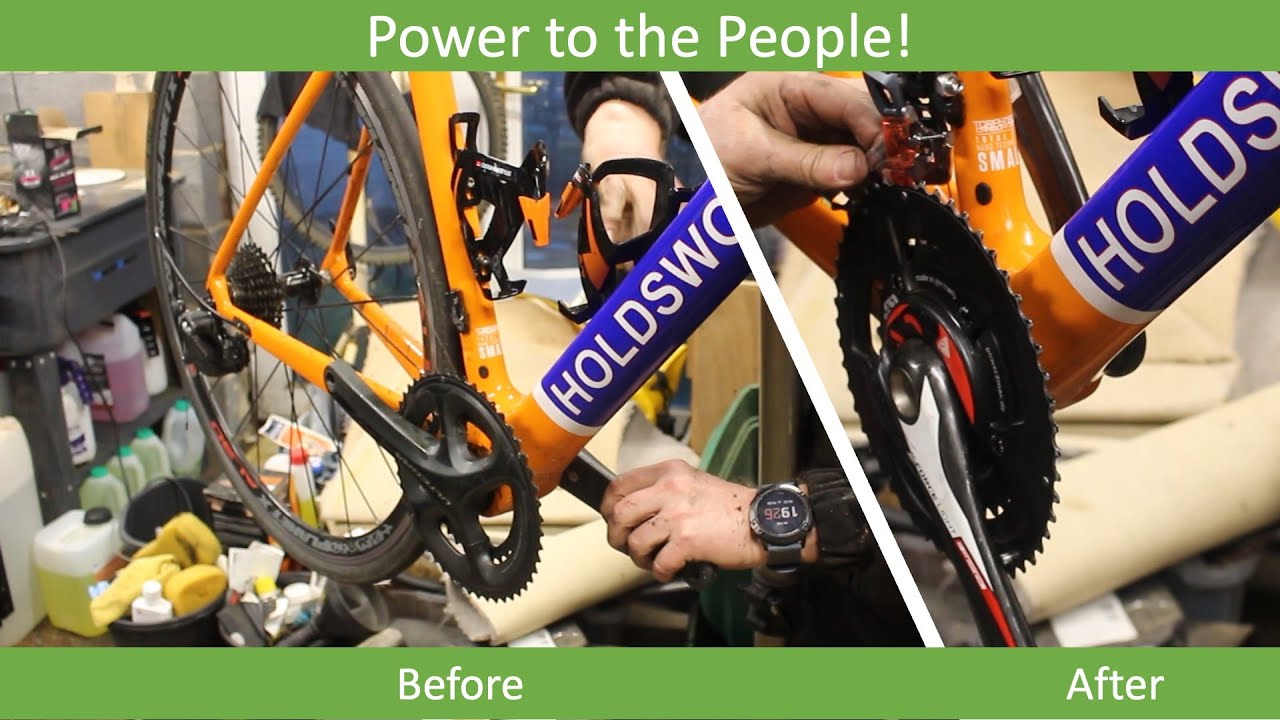 Power2Max and a FSA K-Light crank - Power to the people (upgrades!)