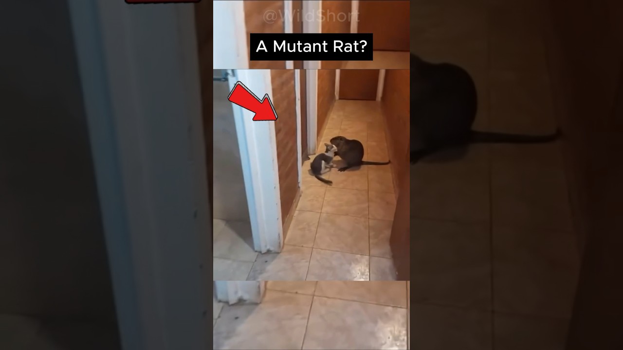 The Coypu: A HUGE Rodent!🐀 