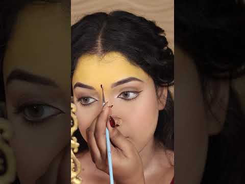 Complete 🌸 RadhaRani 🌸  Transformation | Janmashtami Special 🪷✨🦚 #radhalook #makeup