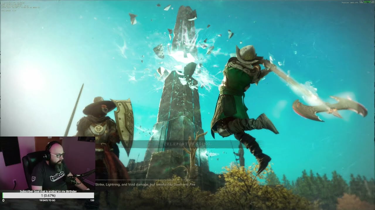 Nolyn the healer goes to War in New World