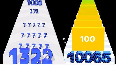 8 Minutes Super Relaxing Math Games - Number Merge Vs Number Rush 2048 Challenge