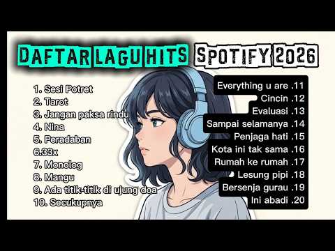Daftar lagu hits spotify 2026  - Sesi potret Top 1