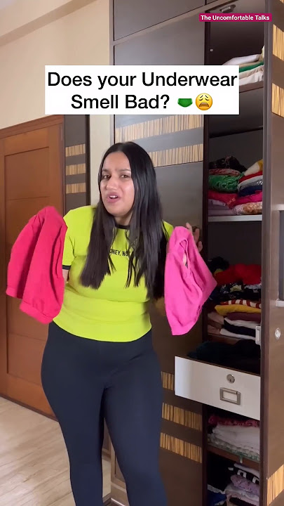 Does your Underwear Smell Bad? 🩲 #shorts #hygiene #tips #youtubeshorts