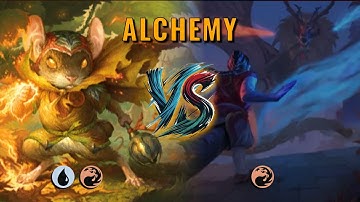 MTG Alchemy - Izzet Control by CunicoliGoblin VS Mono Red Aggro by machida