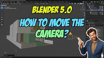 Blender 5.0: How to move the camera?