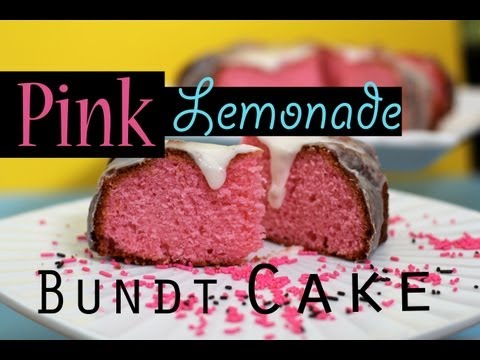How to make Pink Lemonade Bundt Cake